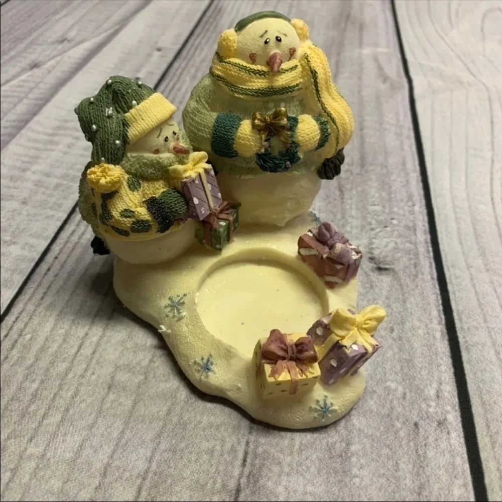 𝅺✅4X Host Pick✅ Winter Friends Votive Candle Holder